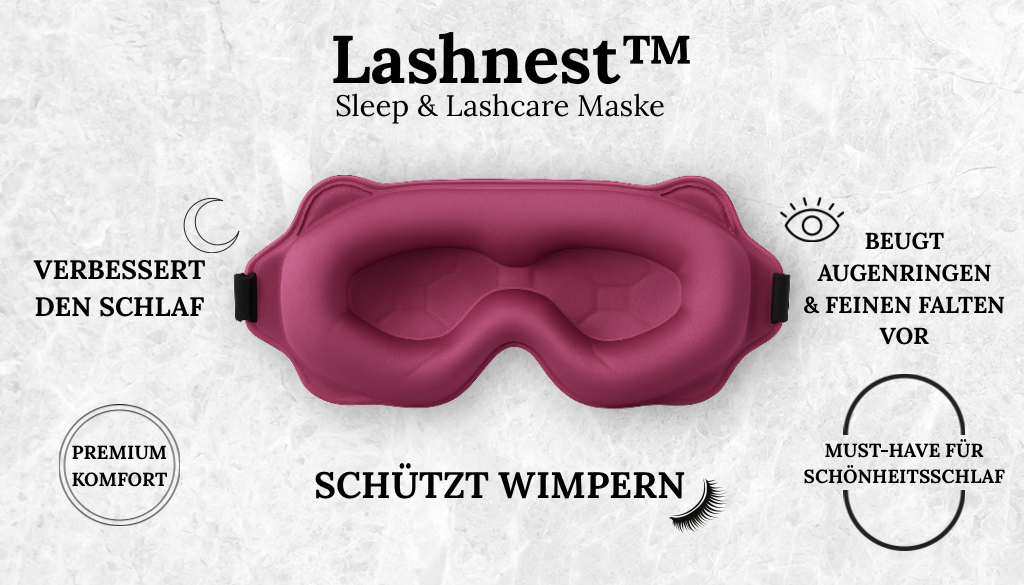 Lashnest™ Sleep & Lash Care Maske
