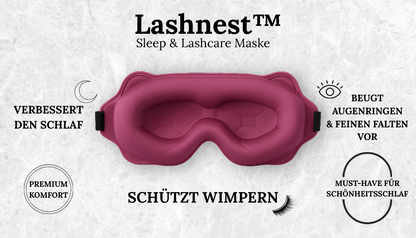 Lashnest™ Sleep & Lash Care Maske